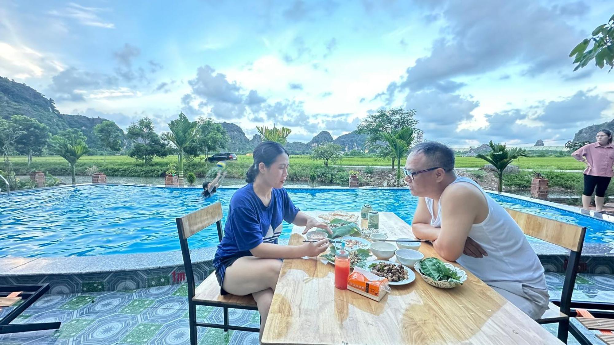Tam Coc Moutainside Homestay นิญบิ่ญ ภายนอก รูปภาพ